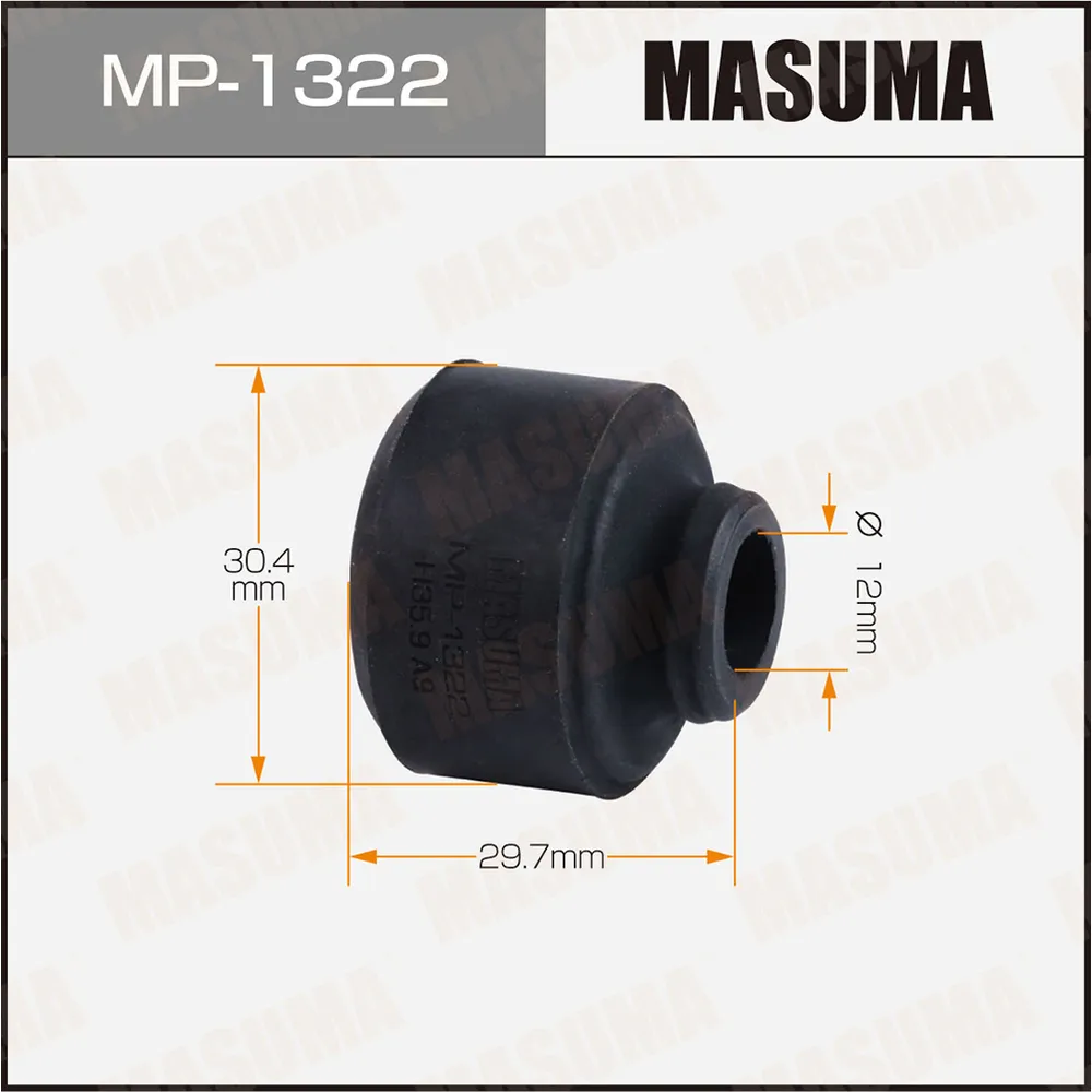 Втулка заднего амортизатора Masuma MP-1322 MASUMA MP1322