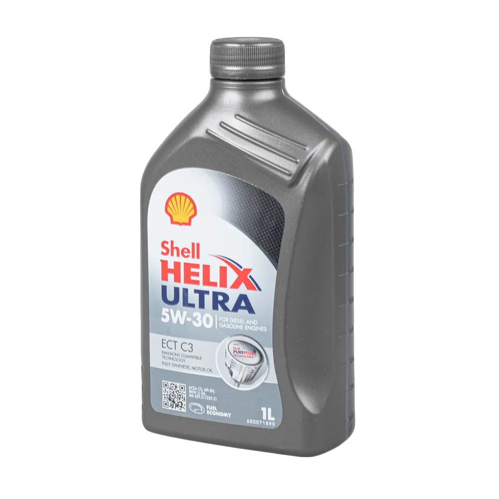 Масло моторное SHELL Helix Ultra ECT C3 5W-30 синтетическое 1 л 550049781