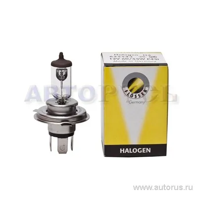 Лампа FLOSSER H4 55/60W standart 625543