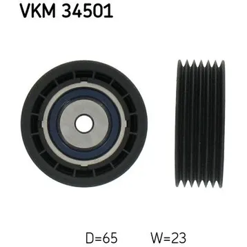 Ролик обводной saab 900 9-3 9-5 2.0 2.3 93 SSAB SKF VKM34501