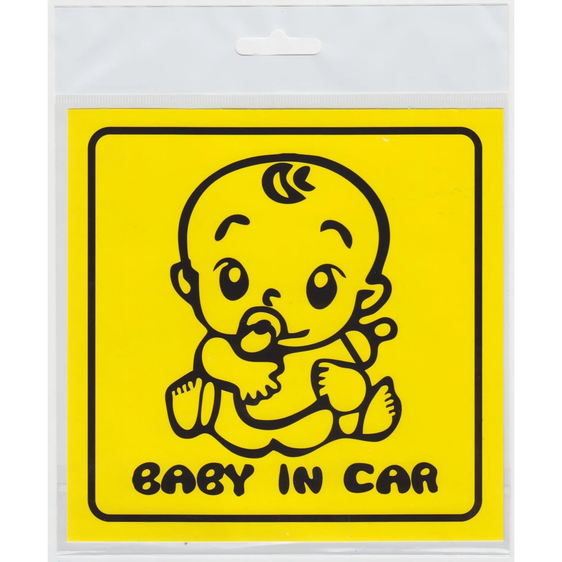 НАКЛЕЙКА НА АВТО BABY (инд. упак.) БИБИП BB-524