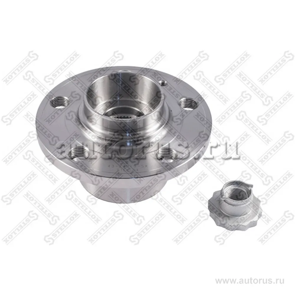 К-кт подшипника ступицы передн. без ABS Skoda Fabia 06> STELLOX 43-29019-SX