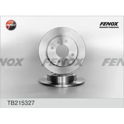 Диск тормозной задний FENOX TB215327