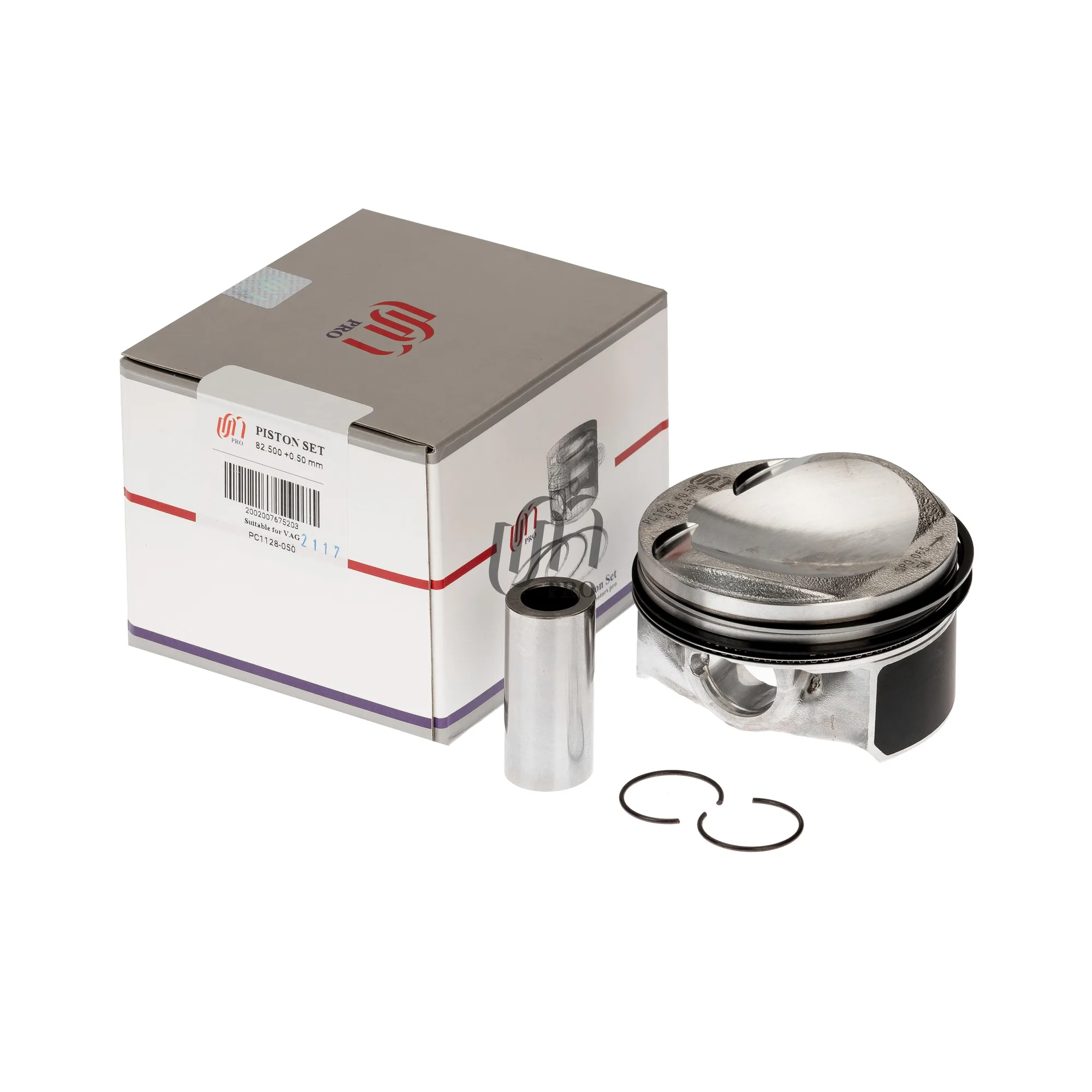 Поршень 0.50 с кольцами VAG CDAA/CDHB d82.5+0.50 палец 23мм UM UMpro PC1128-050