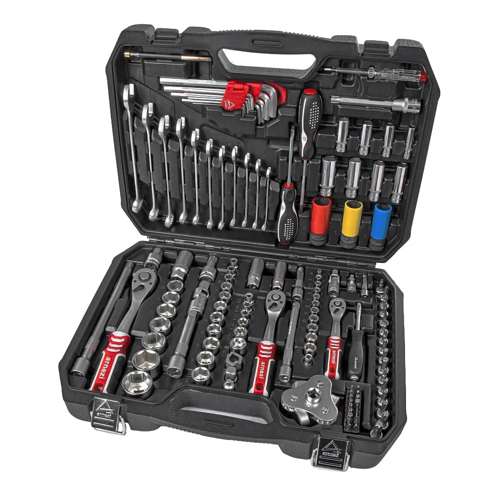Набор инструментов 127 пр. 1/4DR, 1/2DR, 3/8DR ARNEZI R0900127