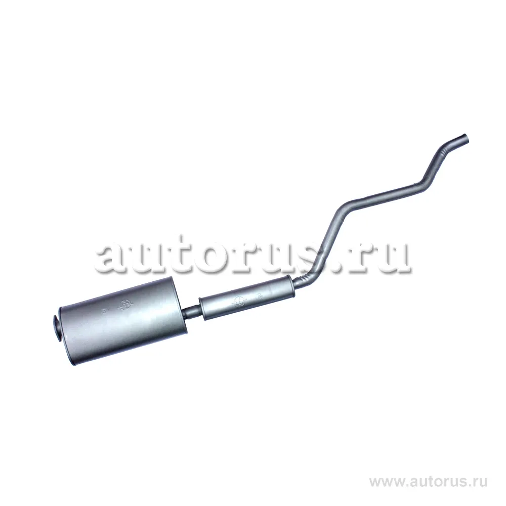 Глушитель осн. с резонатором УАЗ-2206 (дв. 409) ЕВРО-4 (220695-1201008-01) Ижорский глушитель 136397