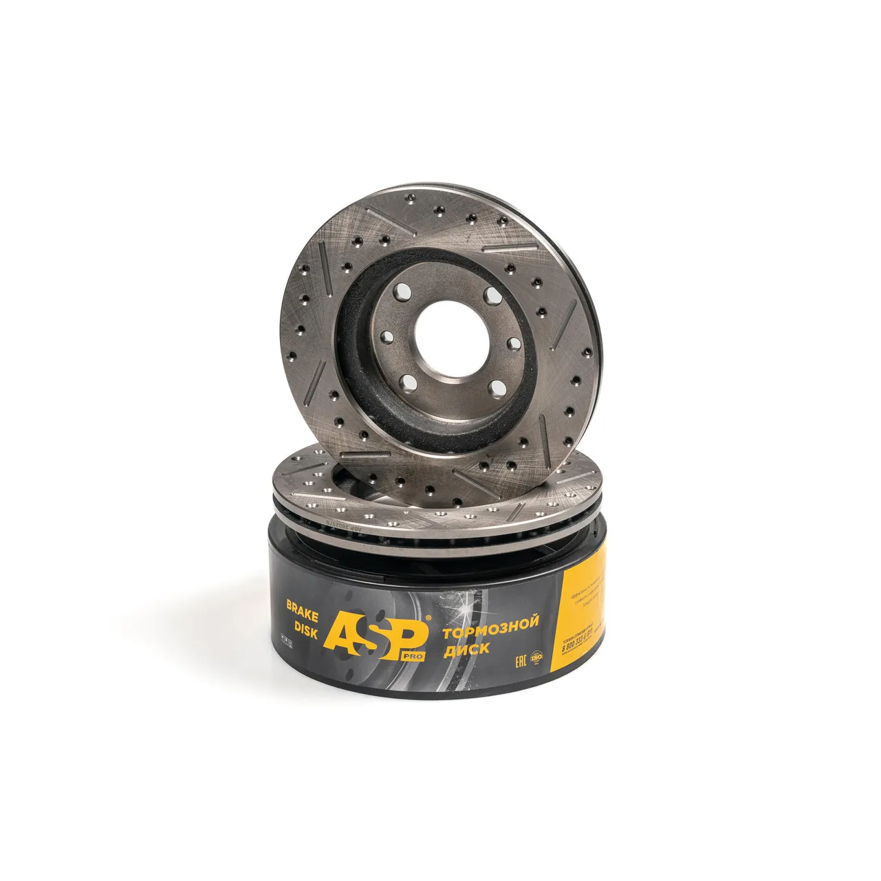 Диск тормозной передний ВАЗ 2110-2112 LADA 110 /VENT R13 SPORT ASP 260207S