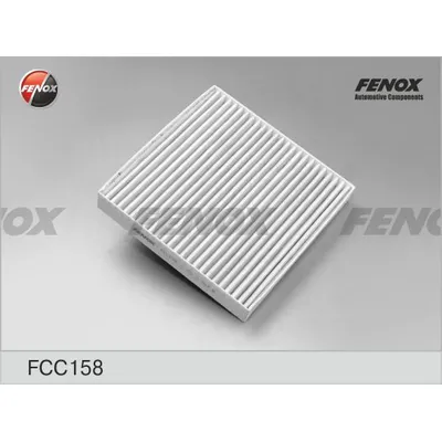 Салонный фильтр RENAULT LAGUNA II 01- 1.6-3.0, 1.9-2.2DCI УГОЛЬНЫЙ FENOX FCC158