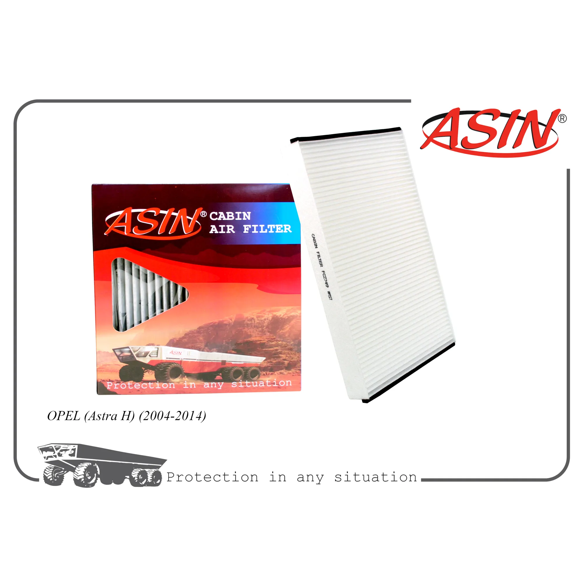 Фильтр салонный 13175553/ASIN.FC2749 ASIN ASINFC2749