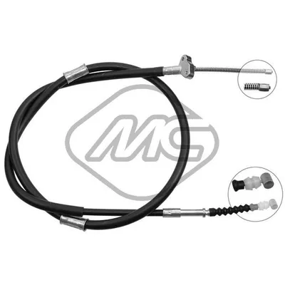 Трос ручника TOY CELICA ST202 EXC.4WD DX-RH Metalcaucho 83429