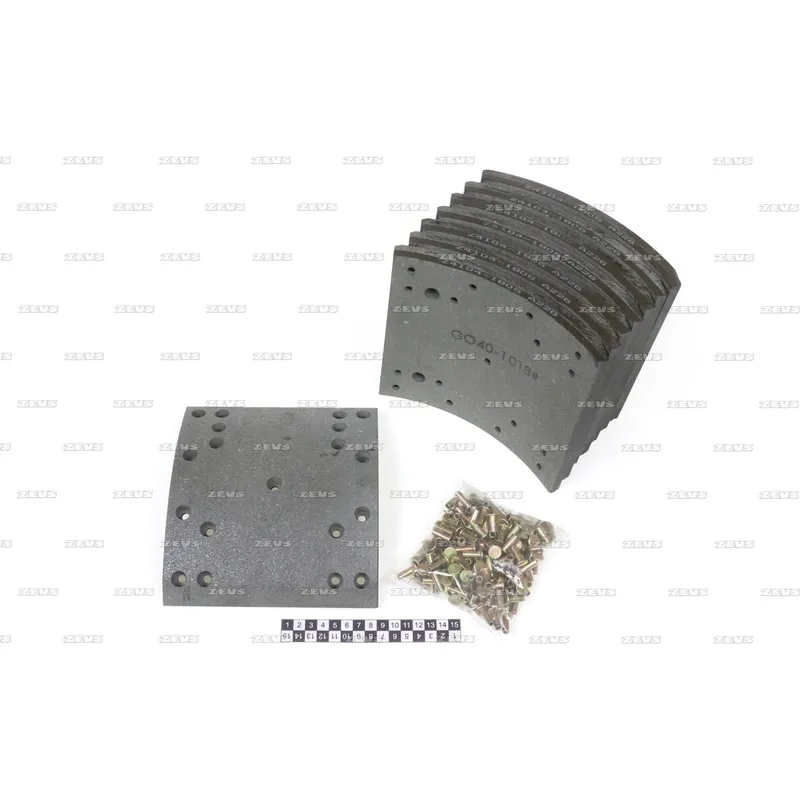 Тормозные накладки ZEVS Z4104-1805