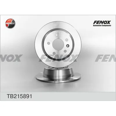 Диск тормозной задний MERCEDES CLASSE V 96-, VITO 97- FENOX TB215891