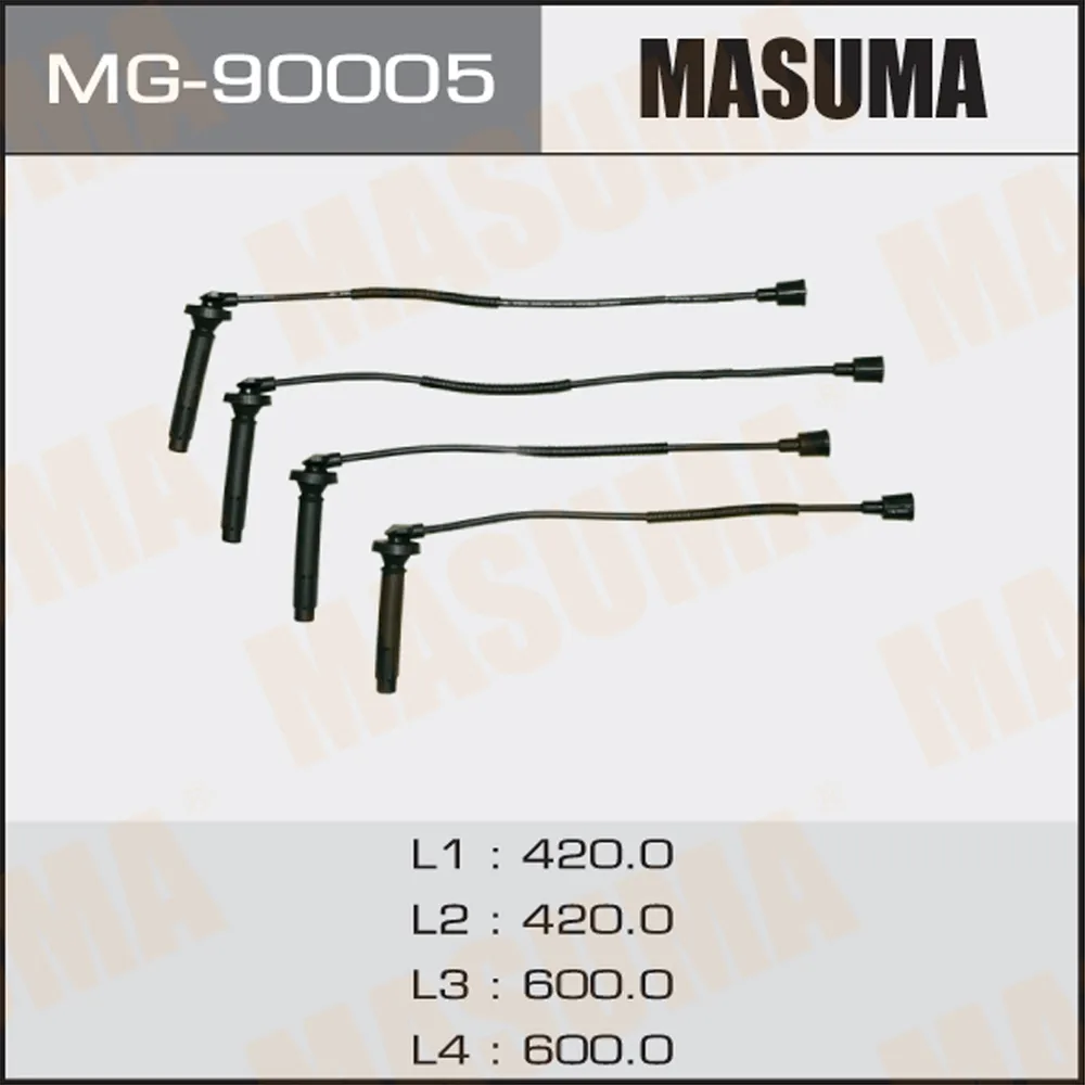 Провода высоковольтные (комплект) SUBARU FORESTER MASUMA MG-90005