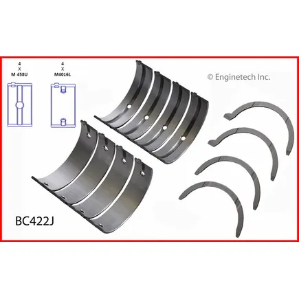 Вкладыши корен набор. 2.5/3.0L STD. ENGINETECH BC422JSTD