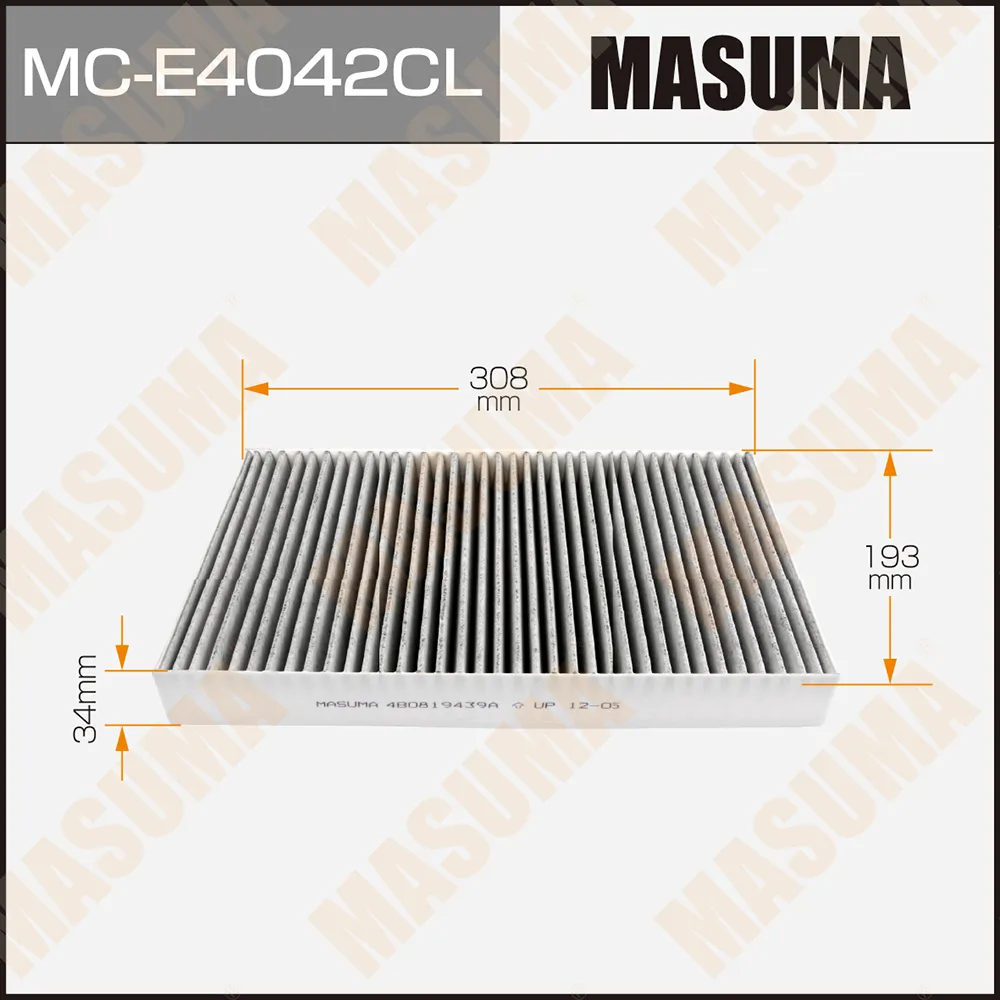 Фильтр салона MASUMA MCE4042CL