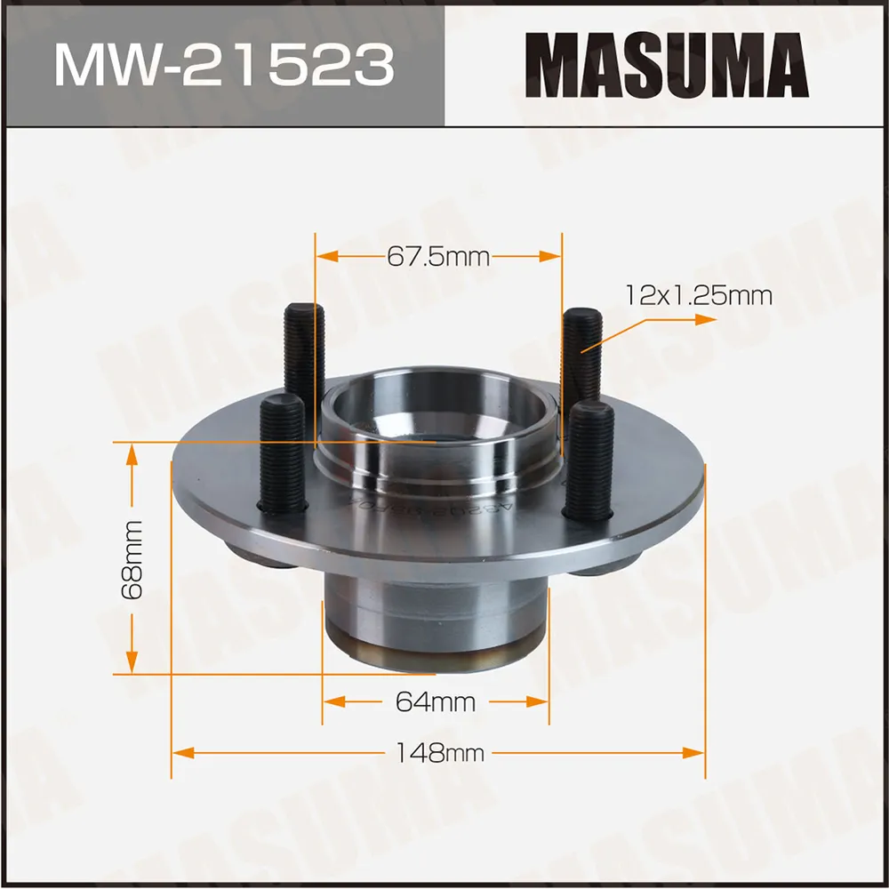Ступичный узел задн. MASUMA MW-21523