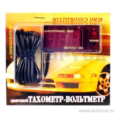Тахометр- Вольтметр электронный DM-20 Multitronics DM-20