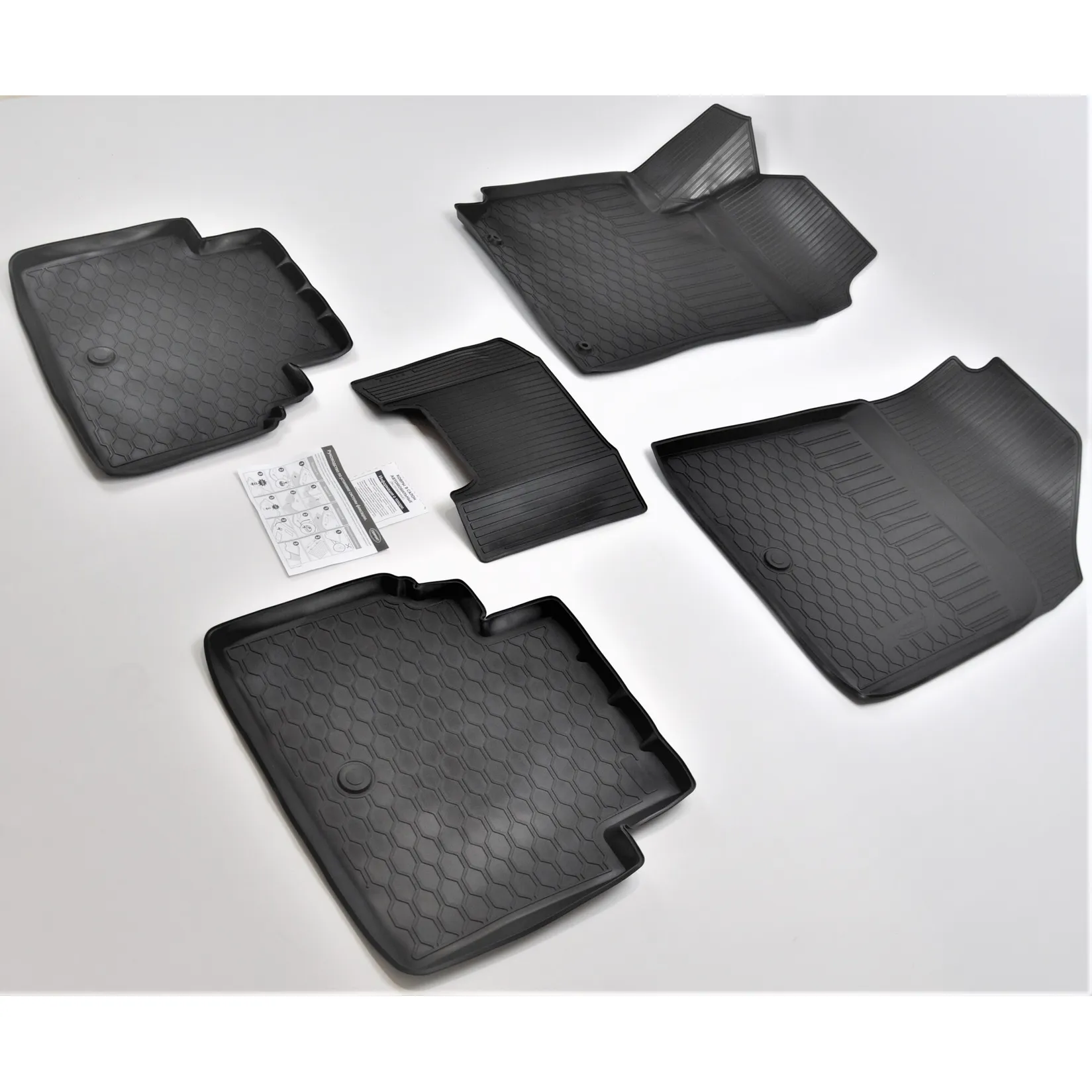Коврики в салон полиуретан Kia Seltos SP2,SP21 2019- с крепежом COMFORT 2502509PL