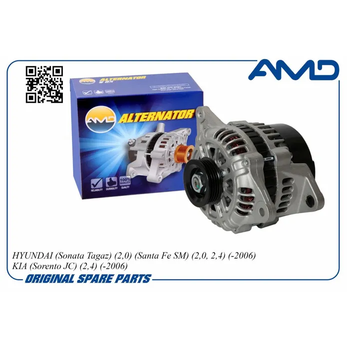 Генератор 12V 100A AMD.EL148