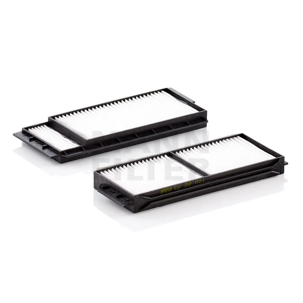 Фильтр салонный Компл. 2шт MANN-FILTER CU 22 001-2