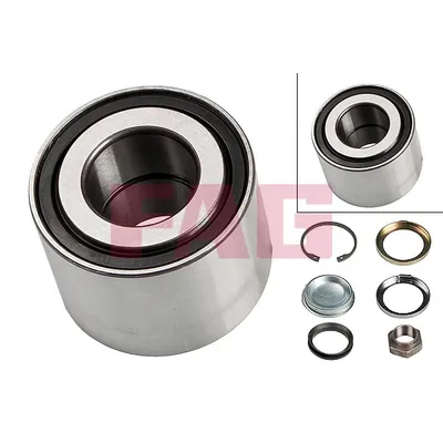 Подшипник ступицы задний PSA AX/Saxo/Xsara/106/205/306 /25x52x37mm FAG 713 6502 90