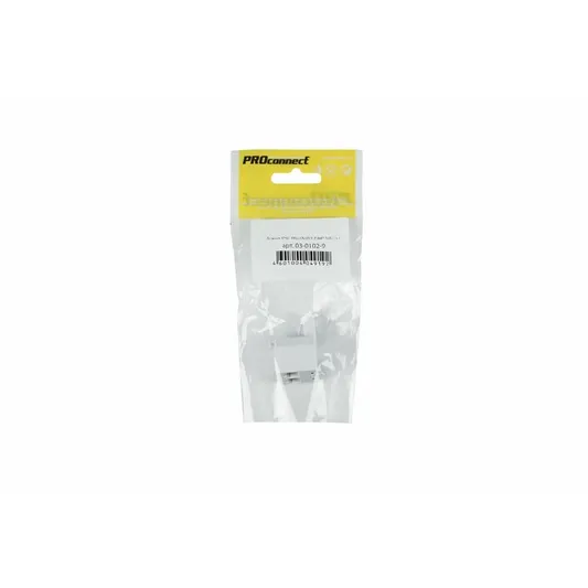 Переходник сетевой LAN, (штекер 8Р8С (Rj-45) -2 гнезда 8Р8С (Rj-45)) (пакет) PROconnect 03-0102-9