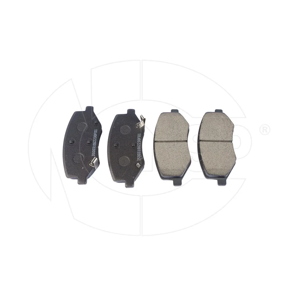 Колодки тормозные передние (керамика) JAC S3 NSP NSPRS7N33