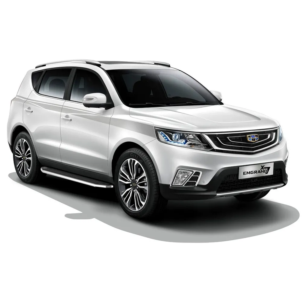 Порог-площадка Premium A173ALP + комплект крепежа, RIVAL, Geely Emgrand X7 2019- Geely Emgrand X7 A173ALP.1904.1