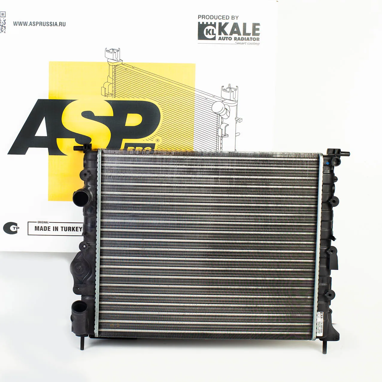 Радиатор охлаждения Renault Logan (04-) 1.4i/1.6i ASP AL10042