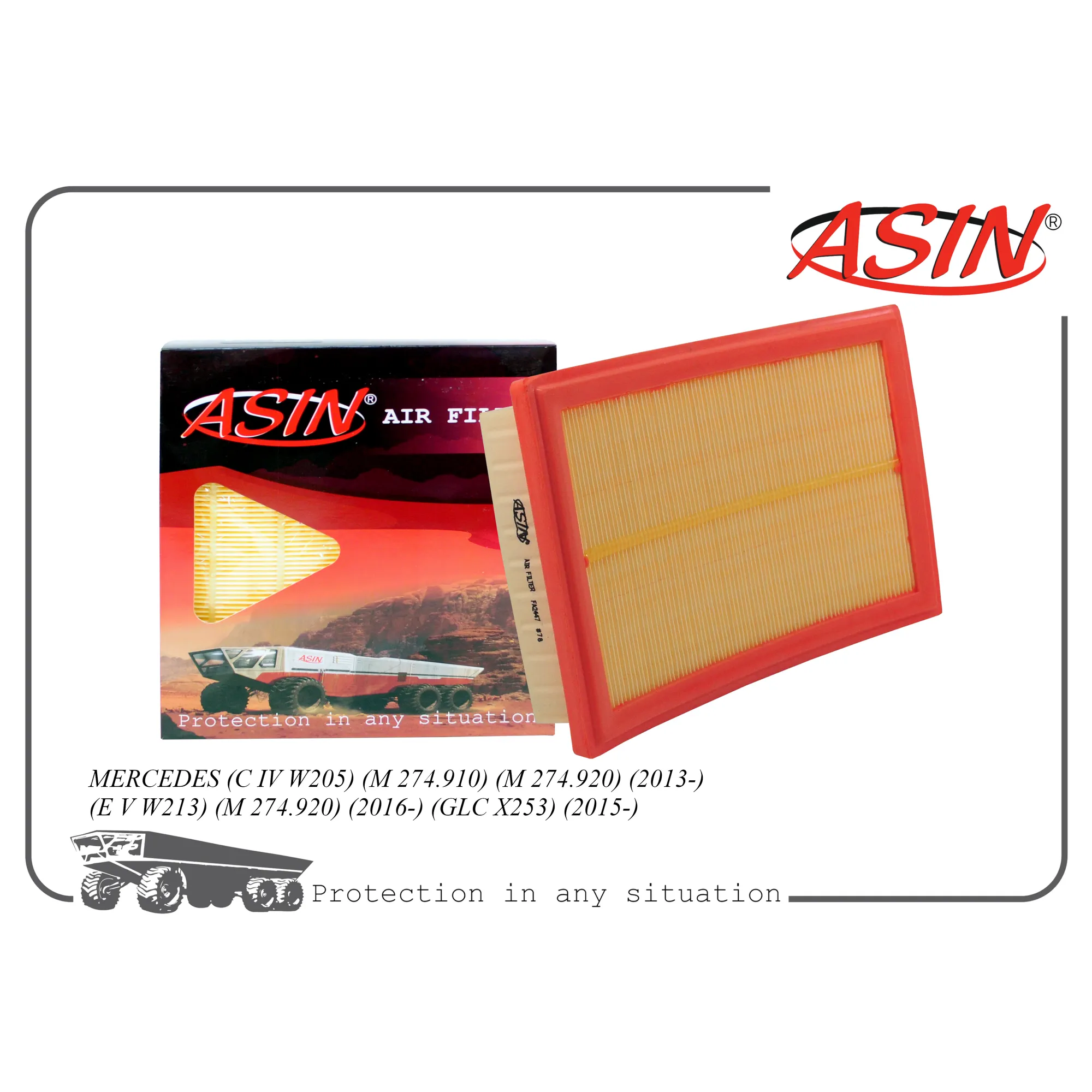 Фильтр воздушный A2740940104/ASIN.FA2447 ASIN