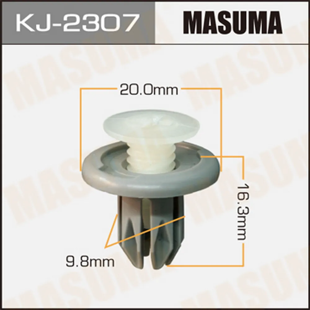 Клипса универс. MASUMA KJ-2307