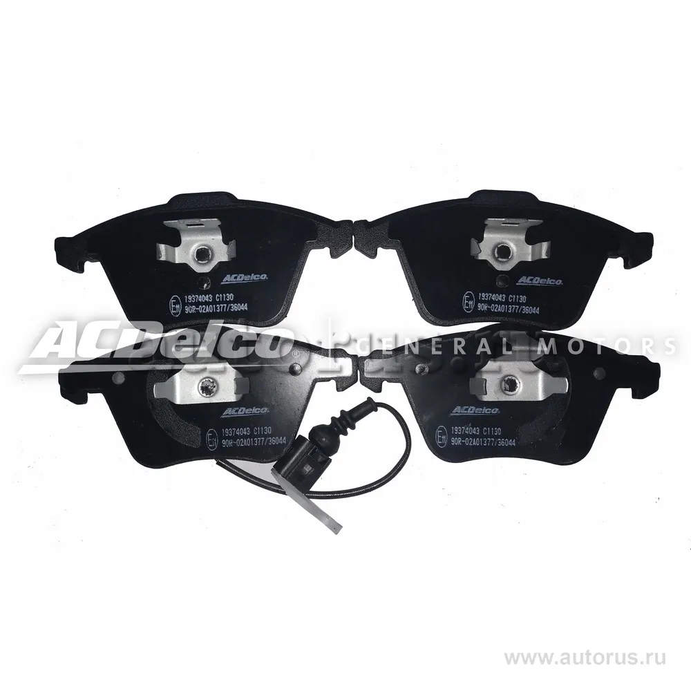 Колодки передние VW, Skoda PASSAT / SUPERB ACDelco 19374043