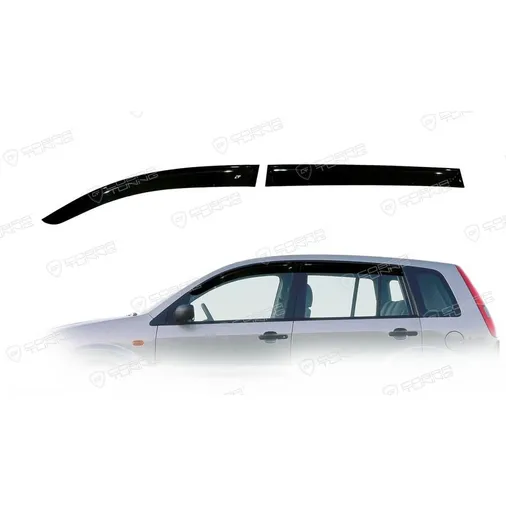 Дефлектора на окна Ford Fusion Hb 5d 2002EuroStandard деф.окон Cobra Tuning FE30902