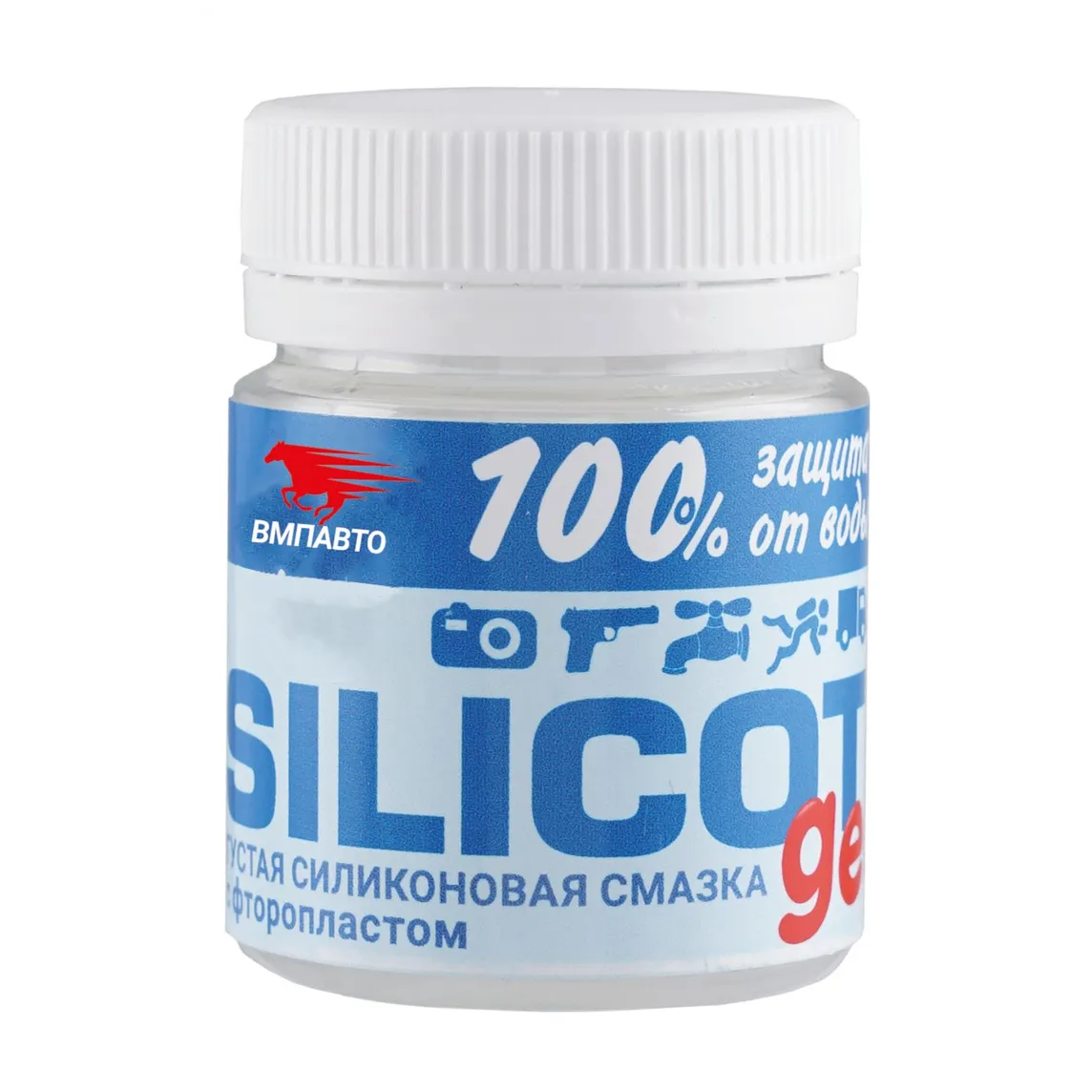 Смазка силиконовая SILICOT Gel (40г), банка ВМПАВТО 2204