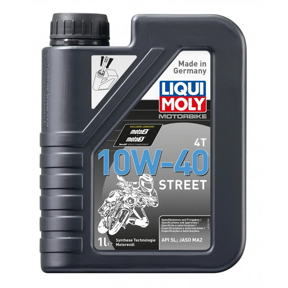 Масло моторное LIQUI MOLY Motorrad 10W-40 синтетическое 1 л 7609 / 1521