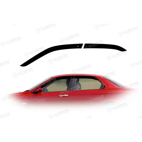 Дефлектора на окна Alfa Romeo 156 Sd (932) 1997-2005EuroStandard деф.окон Cobra Tuning AE30497