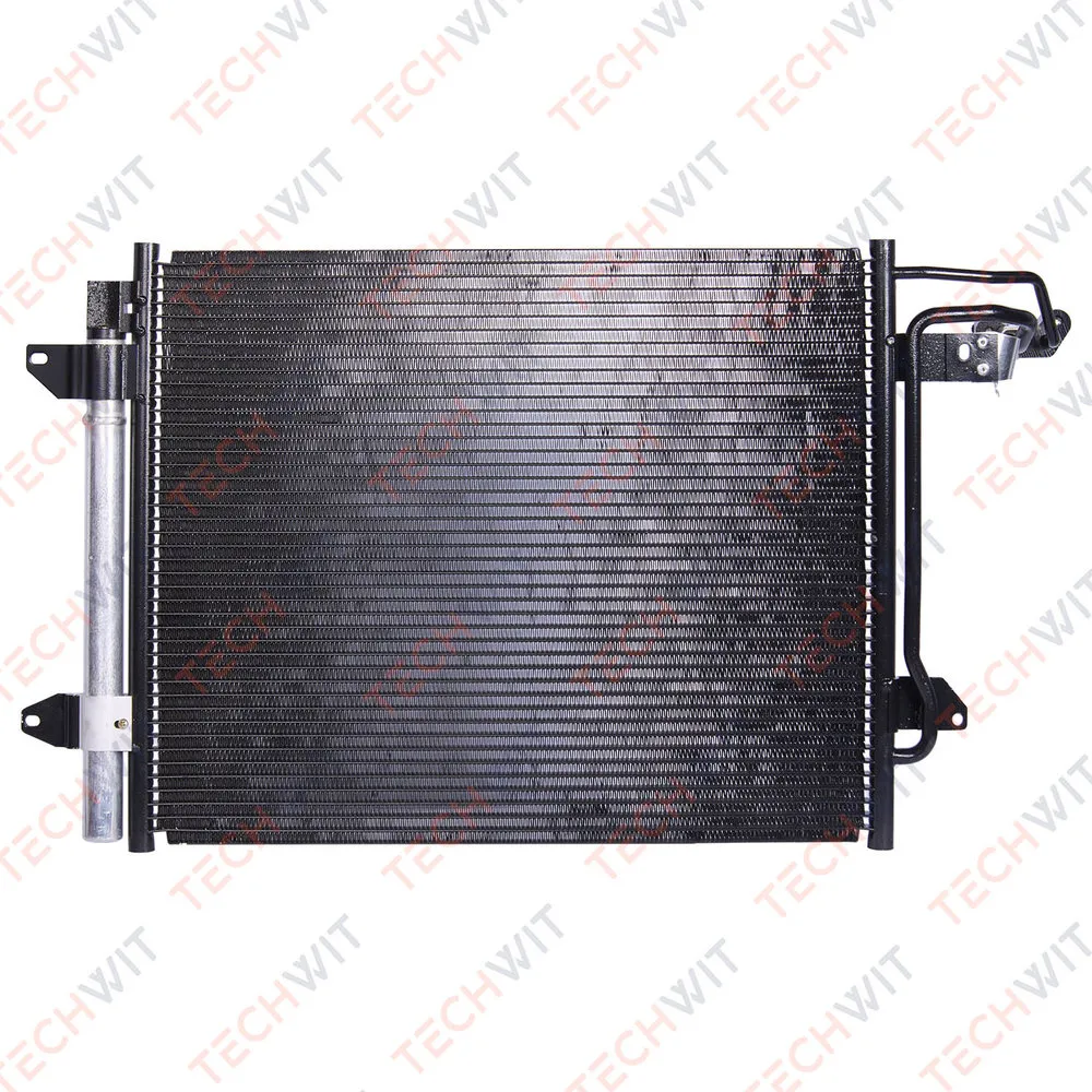 Радиатор кондиционера 580x451x16 VW Caddy/Touran 1.4-2.0/1.9TDi 2004- TECHWIT CC005VGA036AL