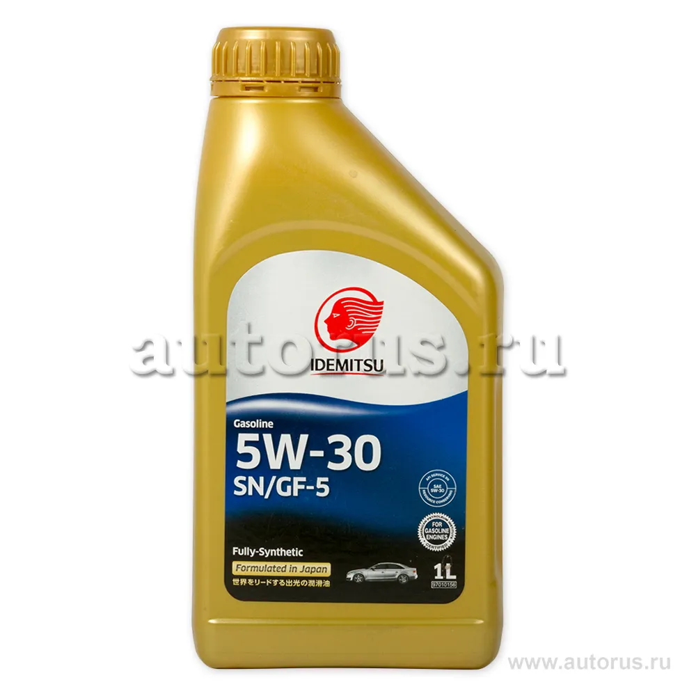 Масло моторное IDEMITSU GAZOLINE F-S SN 5W-30 синтетическое 1 л 30011328724L