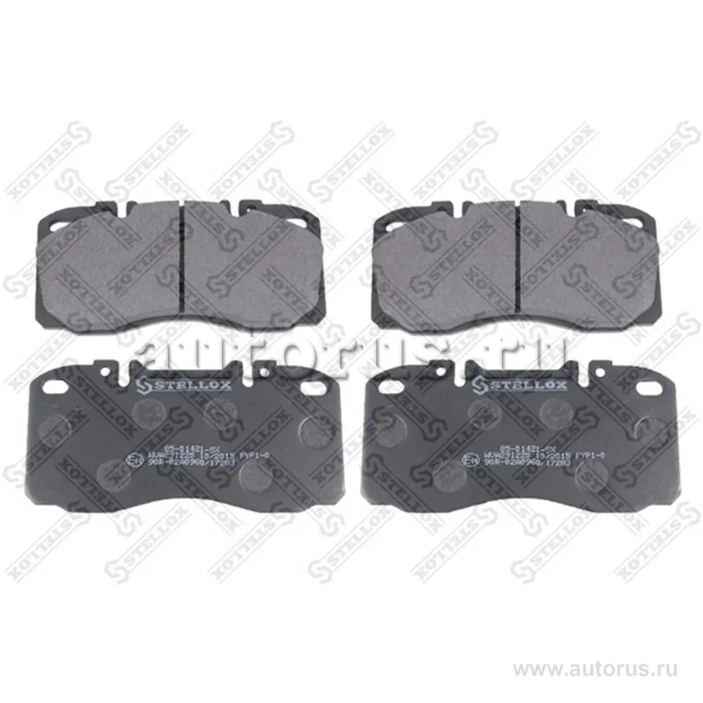 Колодки торм 29122 174.6x85.3x22 с увел.ресурсом Iveco EUROCARGO 01 STELLOX 85-01421-SX