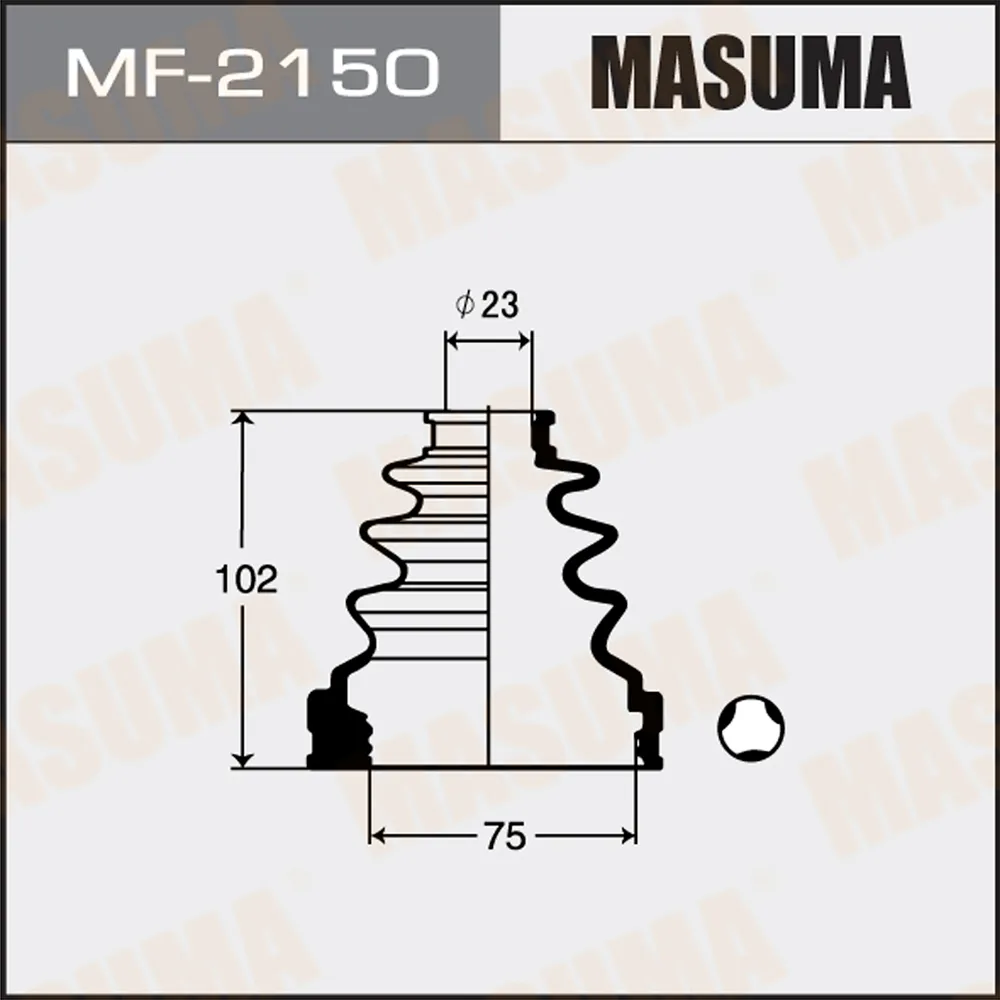 Пыльник ШРУСа TOYOTA CAMRY MASUMA MF-2150