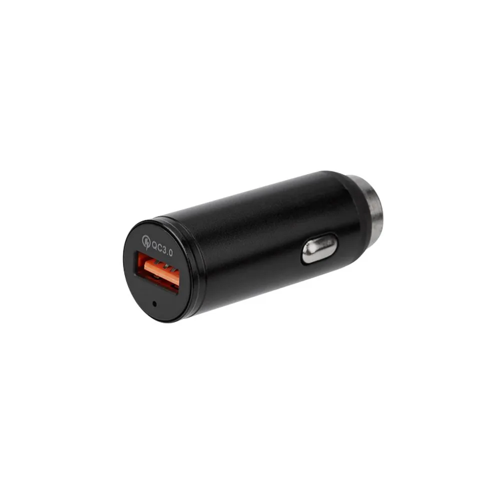 Зарядное устройство в прикуриватель USB, 5V, 2.4 A, черное REXANT 16-0282