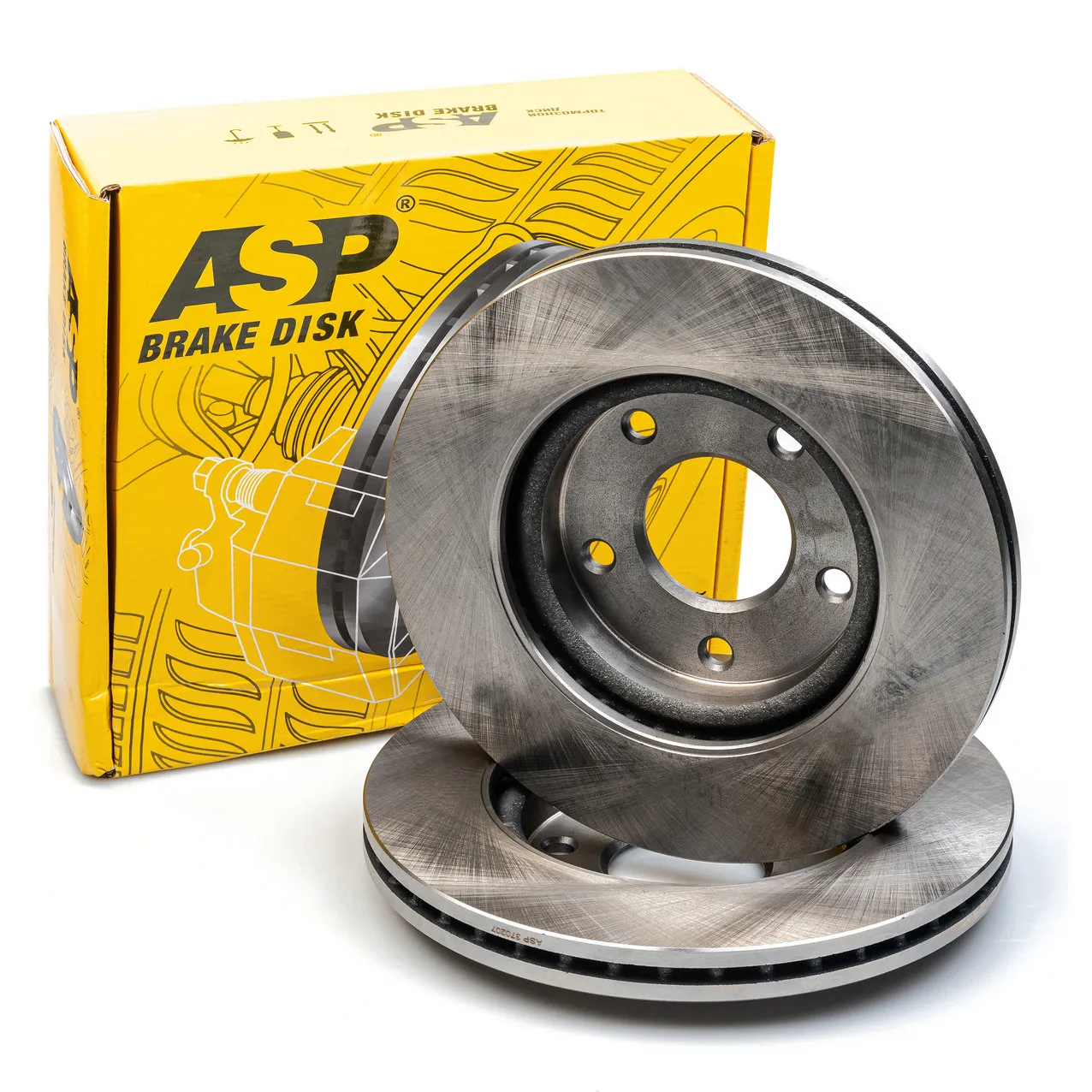 Диск тормозной передний NISSAN JUKE 10>/TIIDA(C13) 14>/SENTRA(B17) 13> D=2 ASP 370207