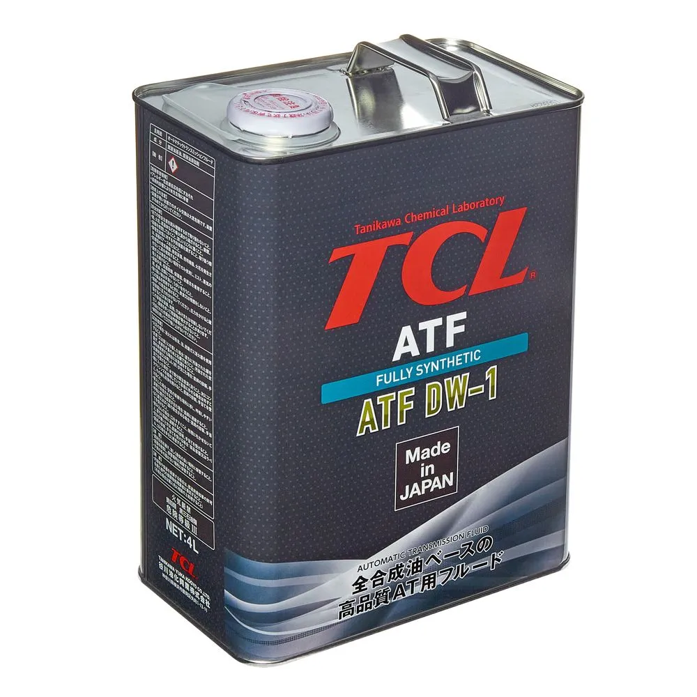 Жидкость для АКПП TCL ATF DW-1, 4л TCL A004TDW1