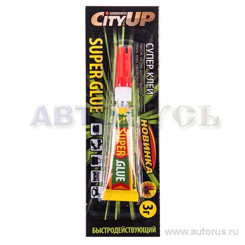 Клей быстродействующий 3гр City Up UP-81