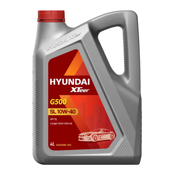 Масло моторное HYUNDAI  XTeer G500 SL 10W40, 4 л 1041044