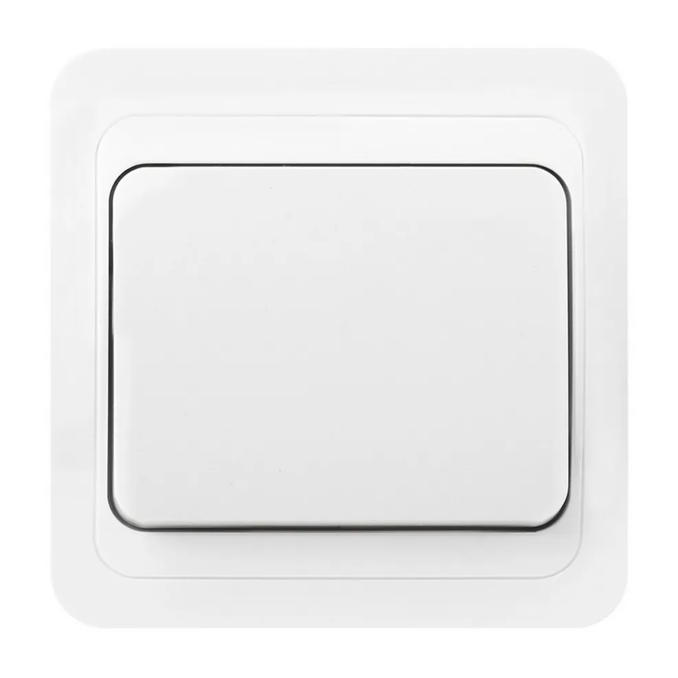 Выключатель 1-клавишный 10а белый марс SMARTBUY SBE-02W-10-SW1-0