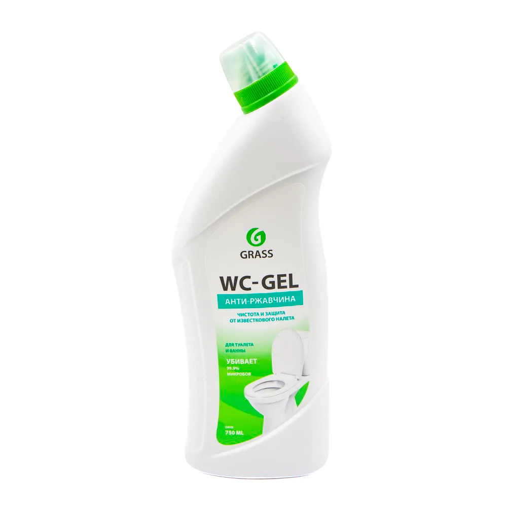 Средство для чистки сантехники WC Gel 750 мл GRASS 219175