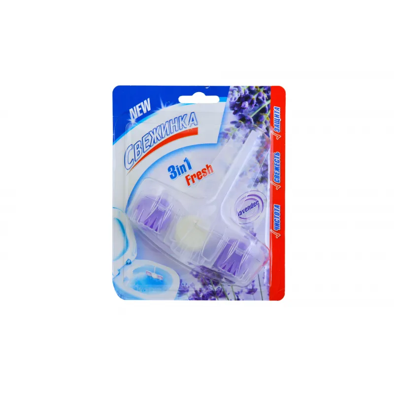 Блок для унитаза Свежинка 3in1 Fresh Lavender 40гр 1469734