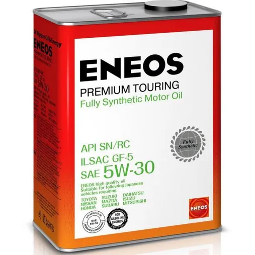 Масло моторное ENEOS Premium Touring SN 5W-30 синтетическое 4 л 8809478942216