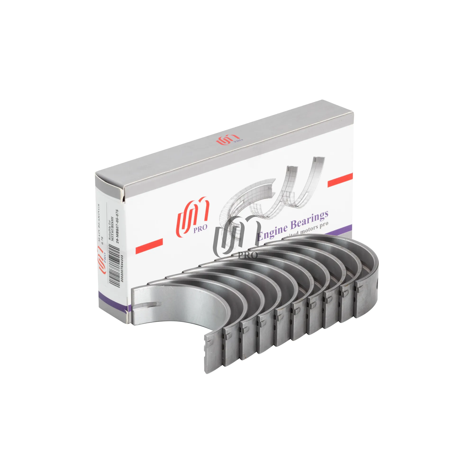 Вкладыши коренные 0.75 MITSUBISHI 4G63 97- UM UNITED MOTORS UMPRO 29MBS0705075